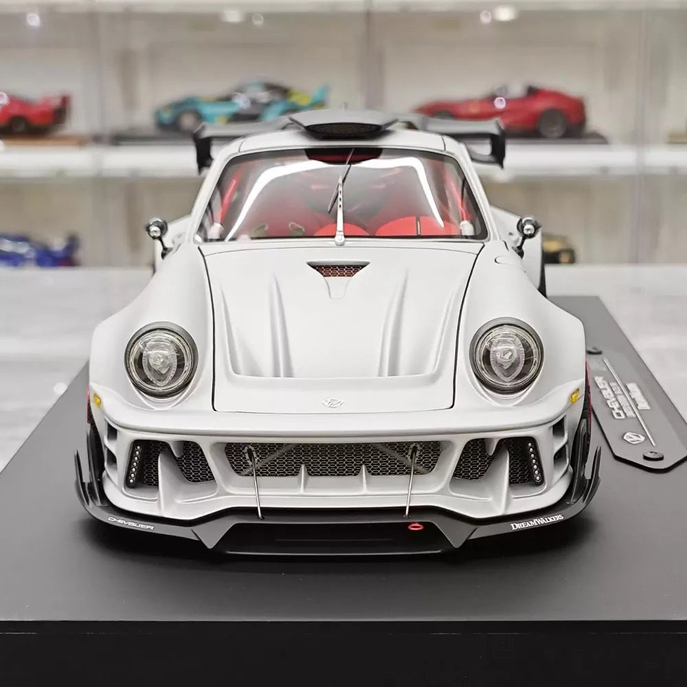 [DreamWalkers] 1:18 Porsche 2020 911 Chevalier D995 mat argent voiture miniature Resin