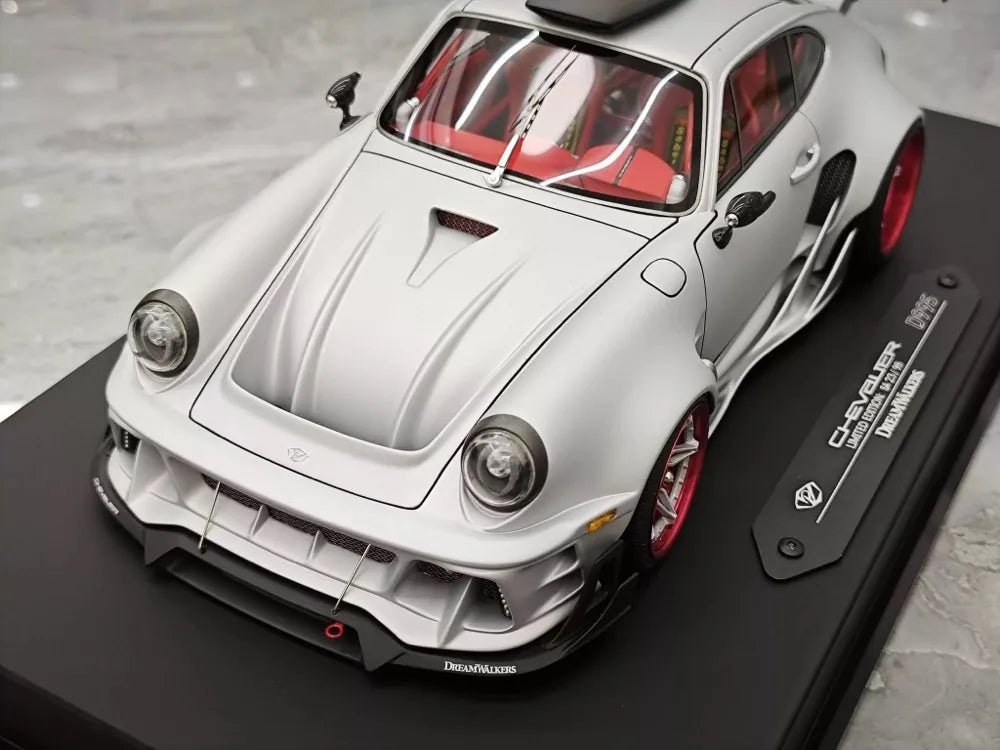 [DreamWalkers] 1:18 Porsche 2020 911 Chevalier D995 mat argent voiture miniature Resin