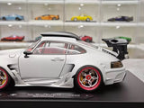 [DreamWalkers] 1:18 Porsche 2020 911 Chevalier D995 Matte Silver Model Car Resin