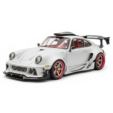 [DreamWalkers] 1:18 Porsche 2020 911 Chevalier D995 Matte Silver Model Car Resin