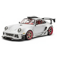 [DreamWalkers] 1:18 Porsche 2020 911 Chevalier D995 Glossy Yellow Model Car Resin