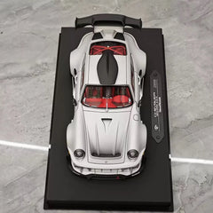 [DreamWalkers] 1:18 Porsche 2020 911 Chevalier D995 mat argent voiture miniature Resin