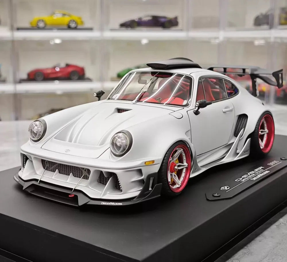 [DreamWalkers] 1:18 Porsche 2020 911 Chevalier D995 mat argent voiture miniature Resin