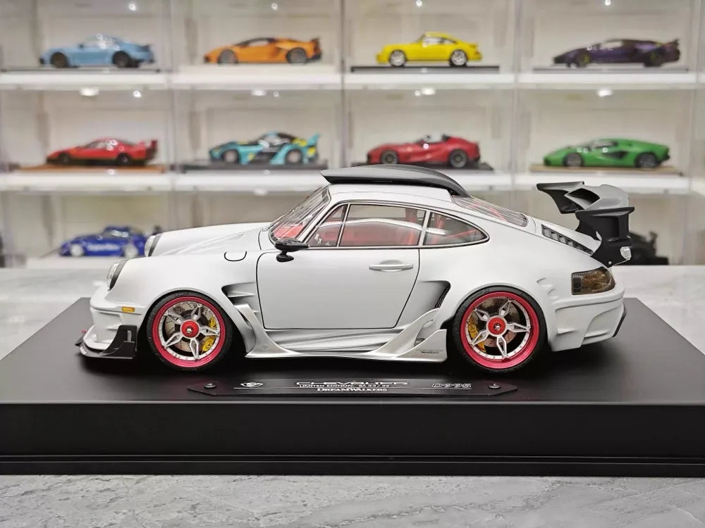 [DreamWalkers] 1:18 Porsche 2020 911 Chevalier D995 mat argent voiture miniature Resin