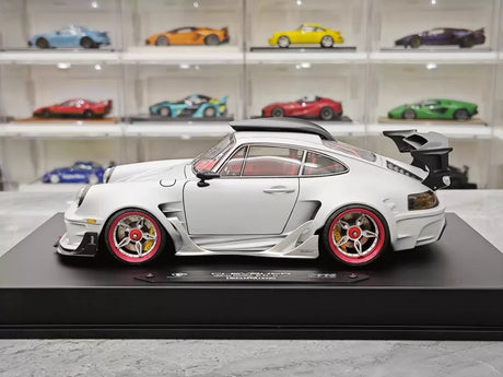 [DreamWalkers] 1:18 Porsche 2020 911 Chevalier D995 Matte Silver Model Car Resin