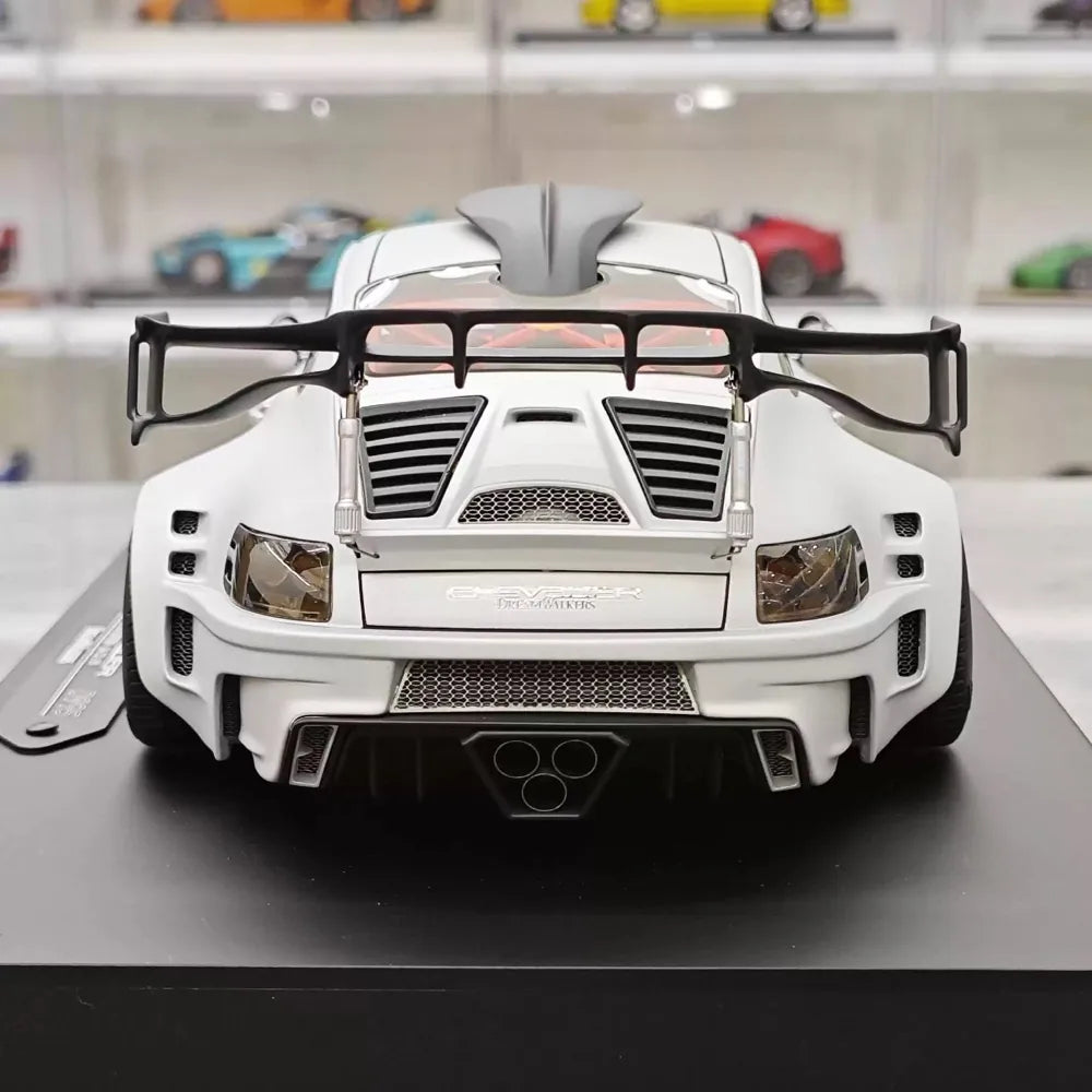 [DreamWalkers] 1:18 Porsche 2020 911 Chevalier D995 mat argent voiture miniature Resin