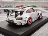 [DreamWalkers] 1:18 Porsche 2020 911 Chevalier D995 Matte Silver Model Car Resin