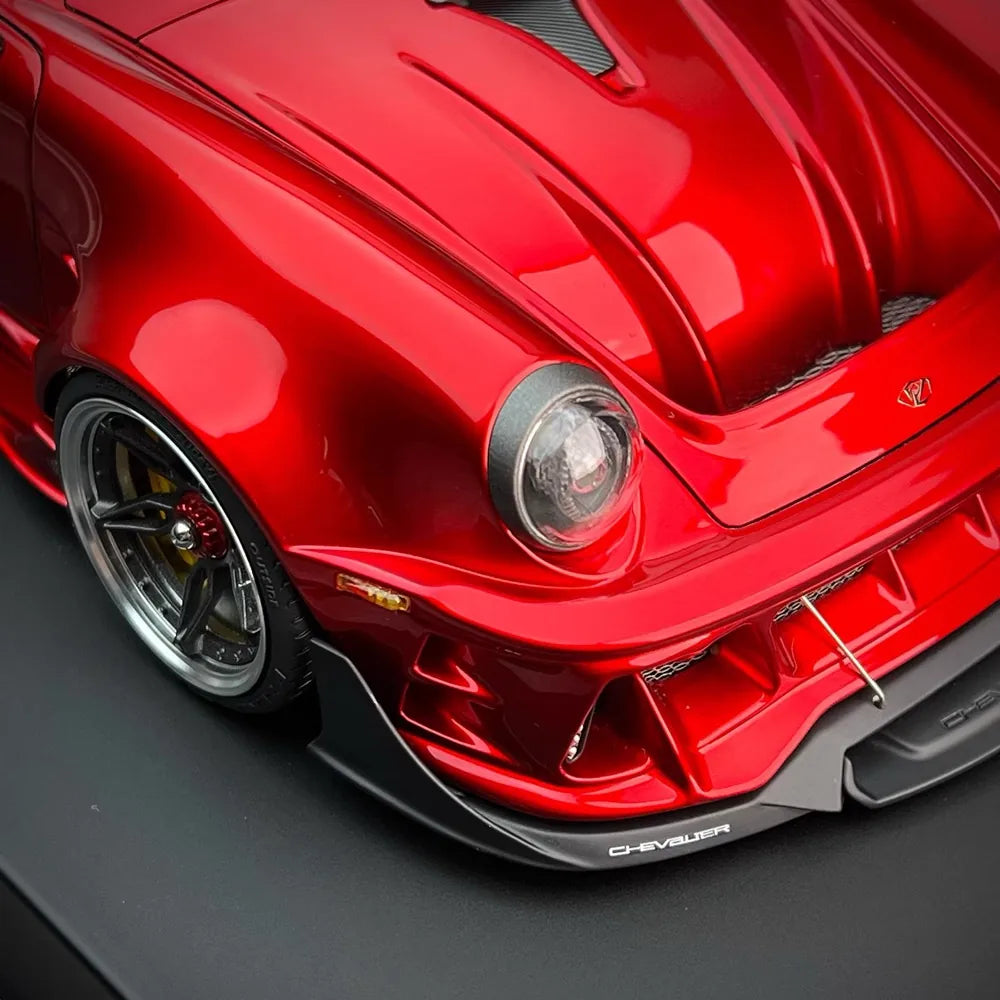 [DreamWalkers] 1:18 Porsche 2020 911 Chevalier D995 Roadster Glossy Red Model Car Resin
