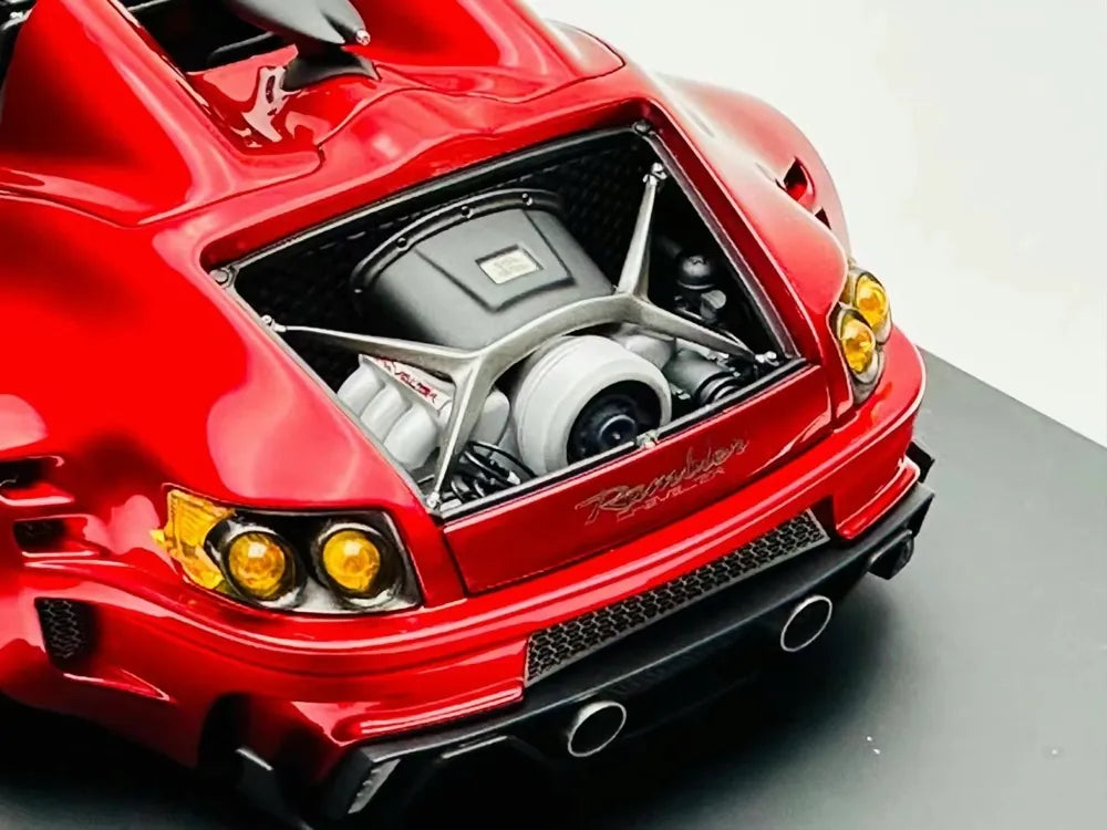 [DreamWalkers] 1:18 Porsche 2020 911 Chevalier D995 Roadster Glossy Red Model Car Resin