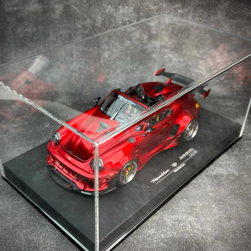 [DreamWalkers] 1:18 Porsche 2020 911 Chevalier D995 Roadster Glossy Red Model Car Resin