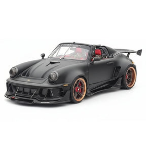 [DreamWalkers] 1:18 Porsche 2020 911 Chevalier D995 Roadster matt svart modellbil harts