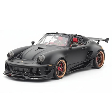 [DreamWalkers] 1:18 Porsche 2020 911 Chevalier D995 Roadster Matte Black Model Car Resin