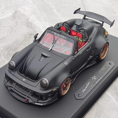 [DreamWalkers] 1:18 Porsche 2020 911 Chevalier D995 Roadster mat noir voiture miniature Resin
