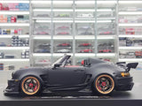 [DreamWalkers] 1:18 Porsche 2020 911 Chevalier D995 Roadster matt svart modellbil harts