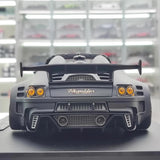 [DreamWalkers] 1:18 Porsche 2020 911 Chevalier D995 Roadster matt svart modellbil harts