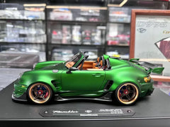 [DreamWalkers] 1:18 Porsche 2020 911 Chevalier D995 Roadster Matte Green Model Car Resin