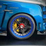 [DreamWalkers] 1:18 Rolls-Royce 2018 Cullinan Widebody Glossy Blue & Silver Model Car Resin