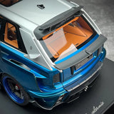 [DreamWalkers] 1:18 Rolls-Royce 2018 Cullinan Widebody Glossy Blue & Silver Model Car Resin
