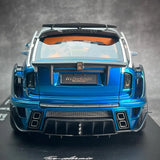 [DreamWalkers] 1:18 Rolls-Royce 2018 Cullinan Widebody Glossy Blue & Silver Model Car Resin
