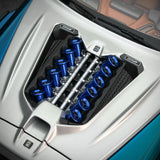 [DreamWalkers] 1:18 Rolls-Royce 2018 Cullinan Widebody Glossy Blue & Silver Model Car Resin