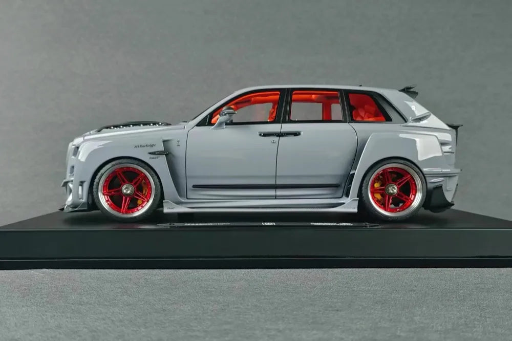 [DreamWalkers] 1:18 Rolls-Royce 2018 Cullinan Widebody グロスy グレー モデルカー レジン