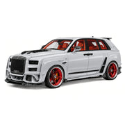 DreamWalkers Rolls-Royce 2018 Cullinan Widebody Glossy cinzento 1:18 – modelo de coleção em resina