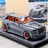 [DreamWalkers] 1:18 Rolls-Royce 2018 Cullinan Widebody Glossy Gray & Black Model Car Resin