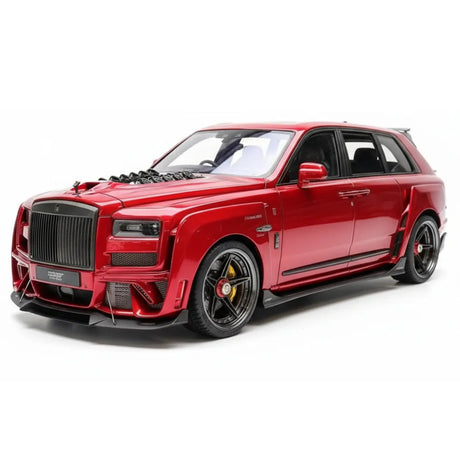 [DreamWalkers] 1:18 Rolls-Royce 2018 Cullinan Widebody Glossy Blue & Silver Model Car Resin