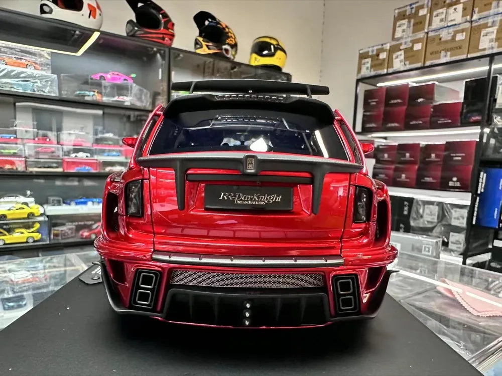 [DreamWalkers] 1:18 Rolls-Royce 2018 Cullinan Widebody Glossy Red Model Car Resin