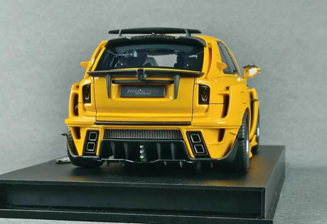 [DreamWalkers] 1:18 Rolls-Royce 2018 Cullinan Widebody Glossy Yellow Model Car Resin
