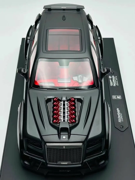[DreamWalkers] 1:18 Rolls-Royce 2018 Cullinan Widebody Matte Black Model Car Resin