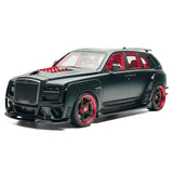 [DreamWalkers] 1:18 Rolls-Royce 2018 Cullinan Widebody Glossy Blue & Silver Model Car Resin