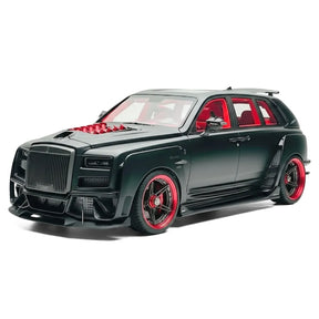[DreamWalkers] 1:18 Rolls-Royce 2018 Cullinan Widebody Glossy Blue & Silver Model Car Resin