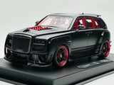 [DreamWalkers] 1:18 Rolls-Royce 2018 Cullinan Widebody Matte Black Model Car Resin