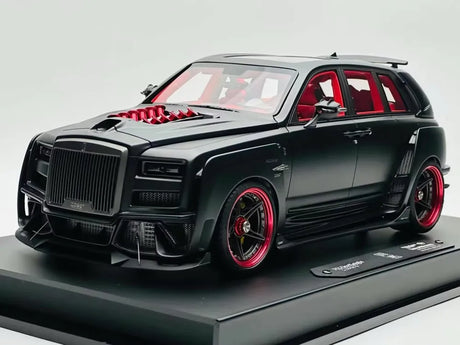 [DreamWalkers] 1:18 Rolls-Royce 2018 Cullinan Widebody Matte Black Model Car Resin