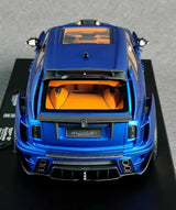 [DreamWalkers] 1:18 Rolls-Royce 2018 Cullinan Widebody Matte Blue Model Car Resin