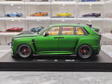 [DreamWalkers] 1:18 Rolls-Royce 2018 Cullinan Widebody Matte Green Model Car Resin