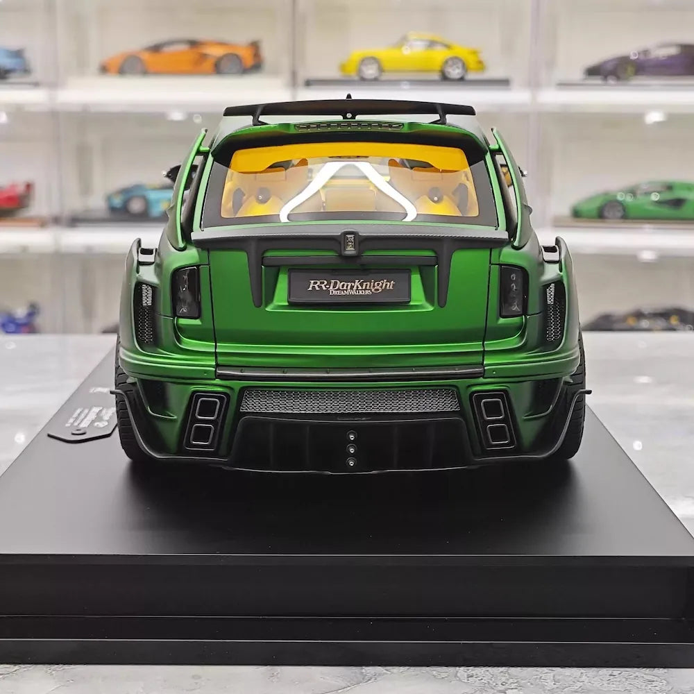 [DreamWalkers] 1:18 Rolls-Royce 2018 Cullinan Widebody Matte Green Model Car Resin