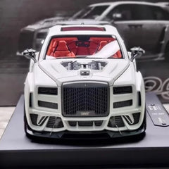 [DreamWalkers] 1:18 Rolls-Royce 2018 Cullinan Widebody Matte White Model Car Resin