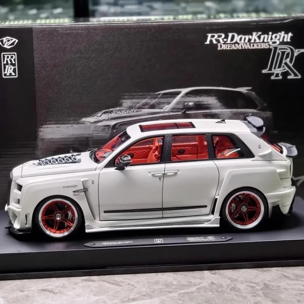 [DreamWalkers] 1:18 Rolls-Royce 2018 Cullinan Widebody Matte White Model Car Resin