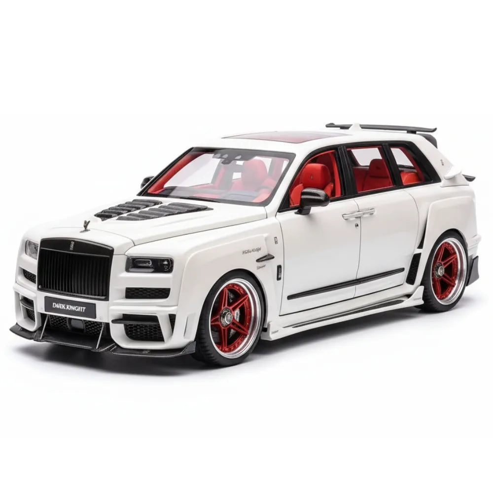 [DreamWalkers] 1:18 Rolls-Royce 2018 Cullinan Widebody Matte White Model Car Resin
