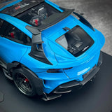 [DreamWalkers] 1:18 Ferrari 2024 Purosangue Mansory Glossy Blue Model Car Resin