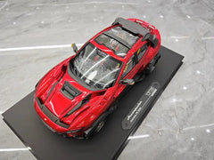 [DreamWalkers] 1:18 Ferrari 2024 Purosangue Mansory Glossy Red Model Car Resin