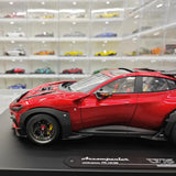 [DreamWalkers] 1:18 Ferrari 2024 Purosangue Mansory Glossy Red Model Car Resin