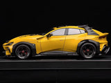 [DreamWalkers] 1:18 Ferrari 2024 Purosangue Mansory グロスy イエロー モデルカー レジン
