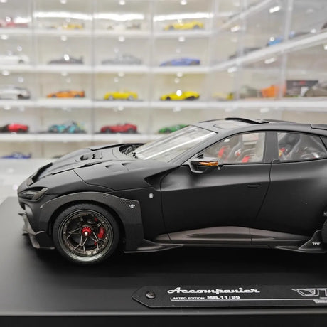 [DreamWalkers] 1:18 Ferrari 2024 Purosangue Mansory Matte Black Model Car Resin