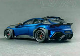 [DreamWalkers] 1:18 Ferrari 2024 Purosangue Mansory Matte Blue Model Car Resin