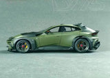[DreamWalkers] 1:18 Ferrari 2024 Purosangue Mansory Matte Green Model Car Resin