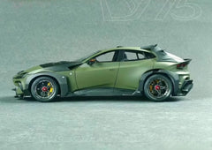 [DreamWalkers] 1:18 Ferrari 2024 Purosangue Mansory Matte Green Model Car Resin