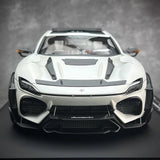[DreamWalkers] 1:18 Ferrari 2024 Purosangue Mansory Matte White Model Car Resin
